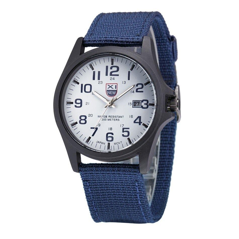 Reloj Militar Hombre Resistente Impermeable 50M
