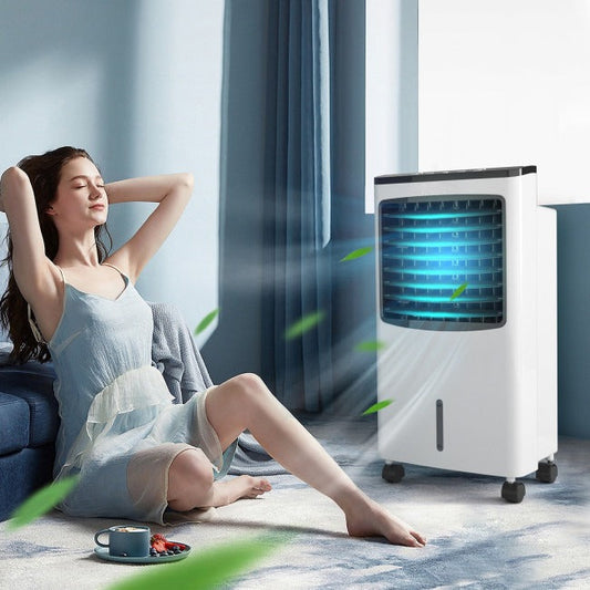 Enfriador de Aire Portátil – Aire Acondicionado de Pie – Enfriamiento Instantáneo – Sin Instalación