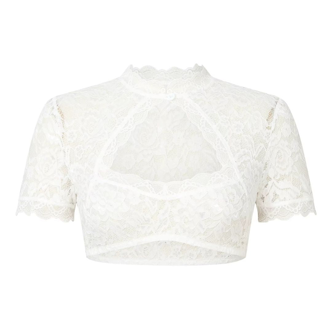 Blusa Dirndl - Algodón - Trajes de Oktoberfest - Comodidad Festiva