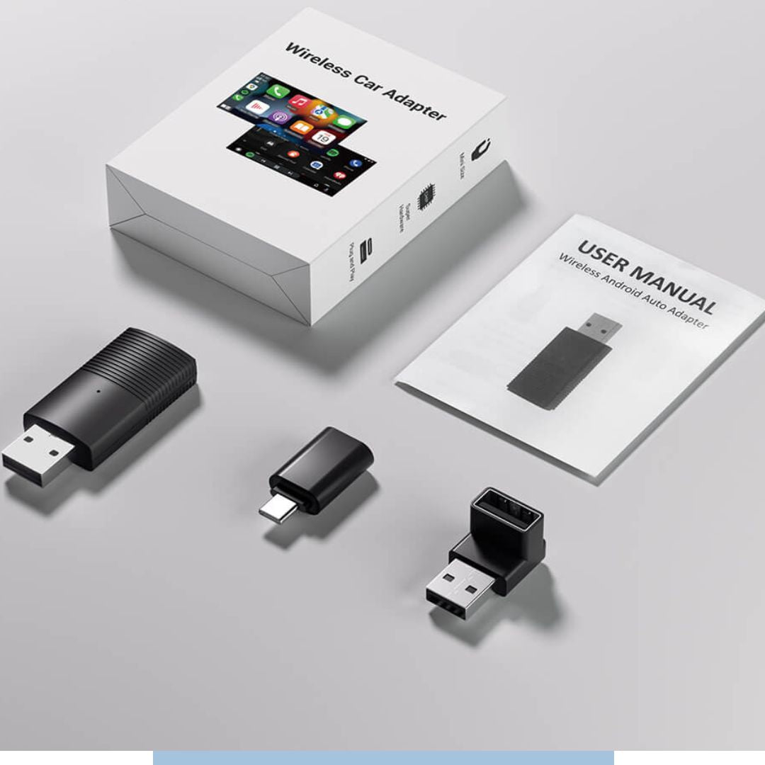 Adaptador Wireless CarPlay para iPhone y Android
