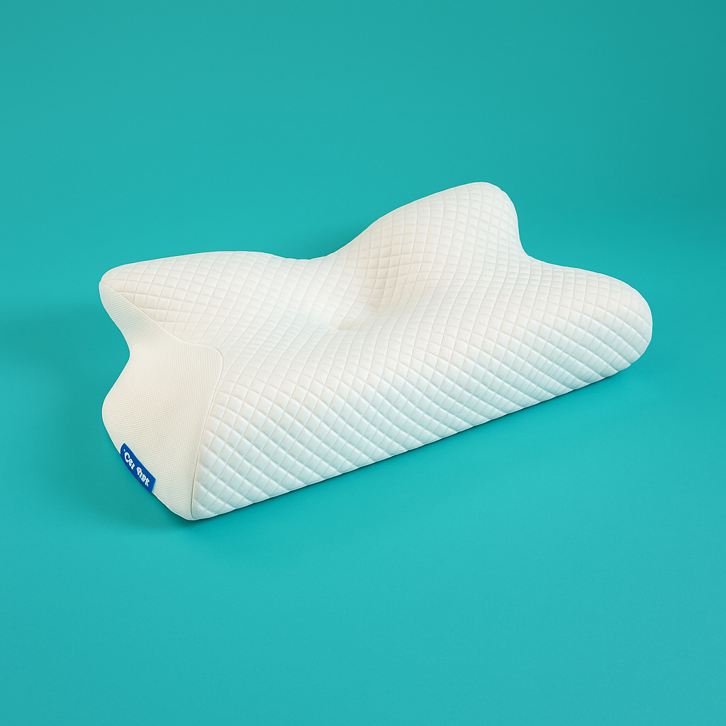 CozyRest Almohada Cervical Viscoelástica - Soporte Ergonómico - Alivio Dolor