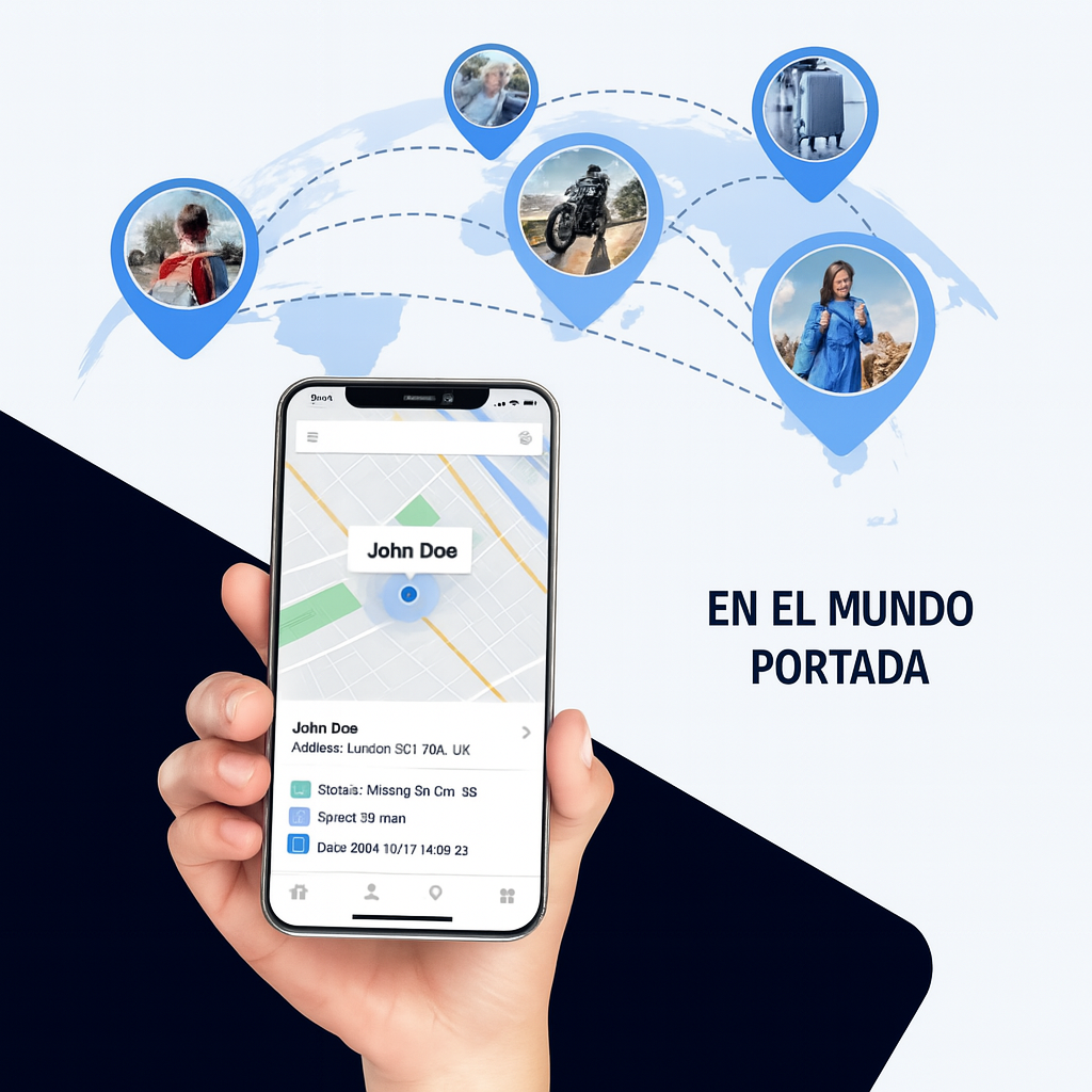 Set 3x Mini GPS Tracker Magnético