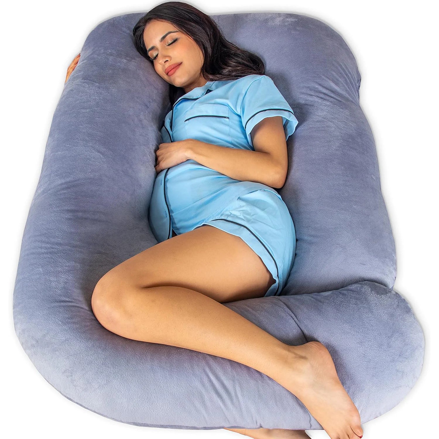 ChillMom- Almohada para Embarazo - Soporte Ergonómico - Lavable