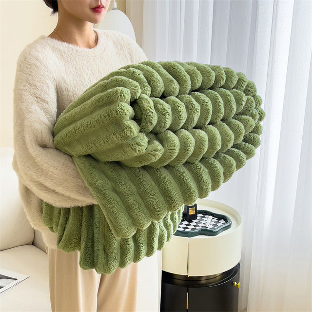 FluffyDreams Luxe Manta – Suave, Cálida y Estilosa