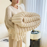 FluffyDreams Luxe Manta – Suave, Cálida y Estilosa