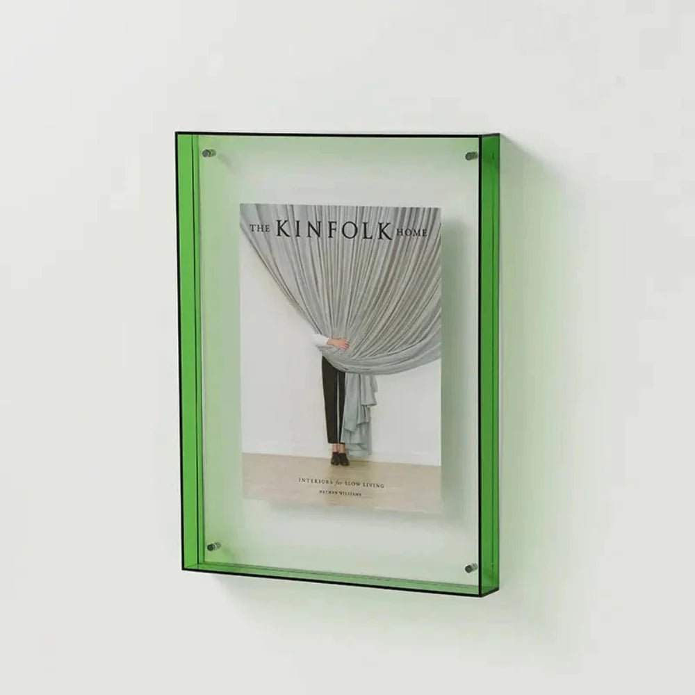 ColorVue - Marco de fotos acrílico transparente - Moderno elegante