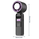 Ventilador de Mano Cooliox Mini Plegable 4000mAh