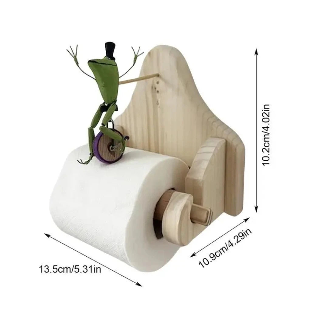 Frog Rider | Toilet paper holder