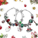 CharmXmas – Calendario dell'Avvento 2025 con Set di Braccialetti Fai-da-te e 24 Sorprese Brillanti