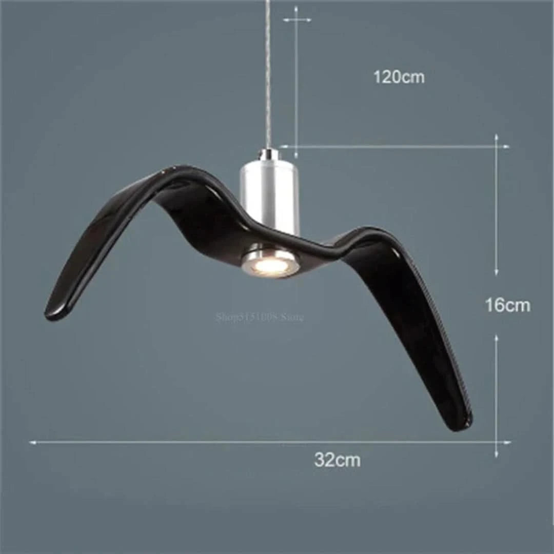 BeakBrilliance - Lámpara de diseño de pájaros-Ceiling lamps-VyFlair