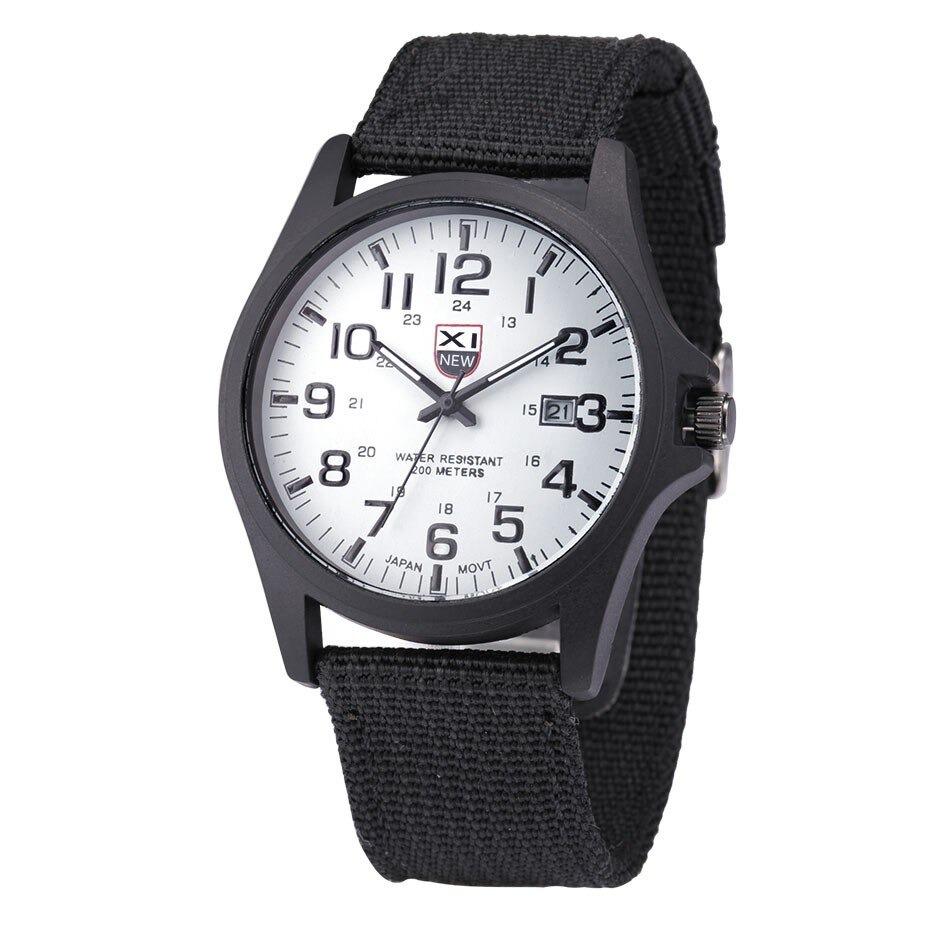 Reloj Militar Analógico Impermeable Estilo Táctico