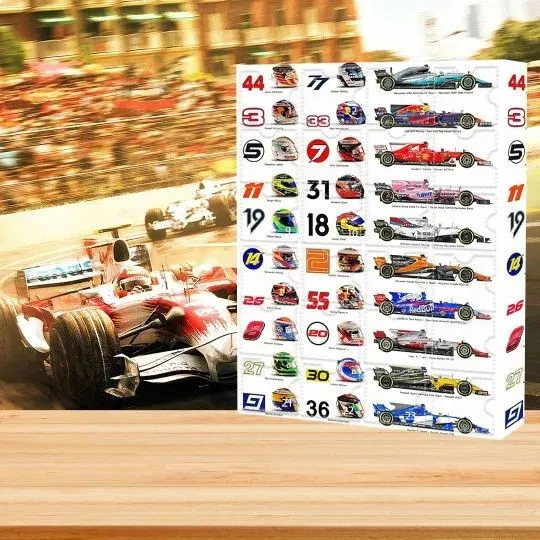 Calendario dell'Avvento F1 – 24 Miniature e Sorprese per Veri Fan della Velocità