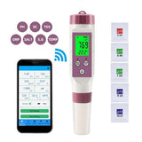 Probador Digital 7 en 1 de Agua para Piscinas y Spas
