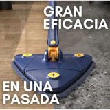 Fregona Triangular Autoescurrible 360º con 6 Recambios