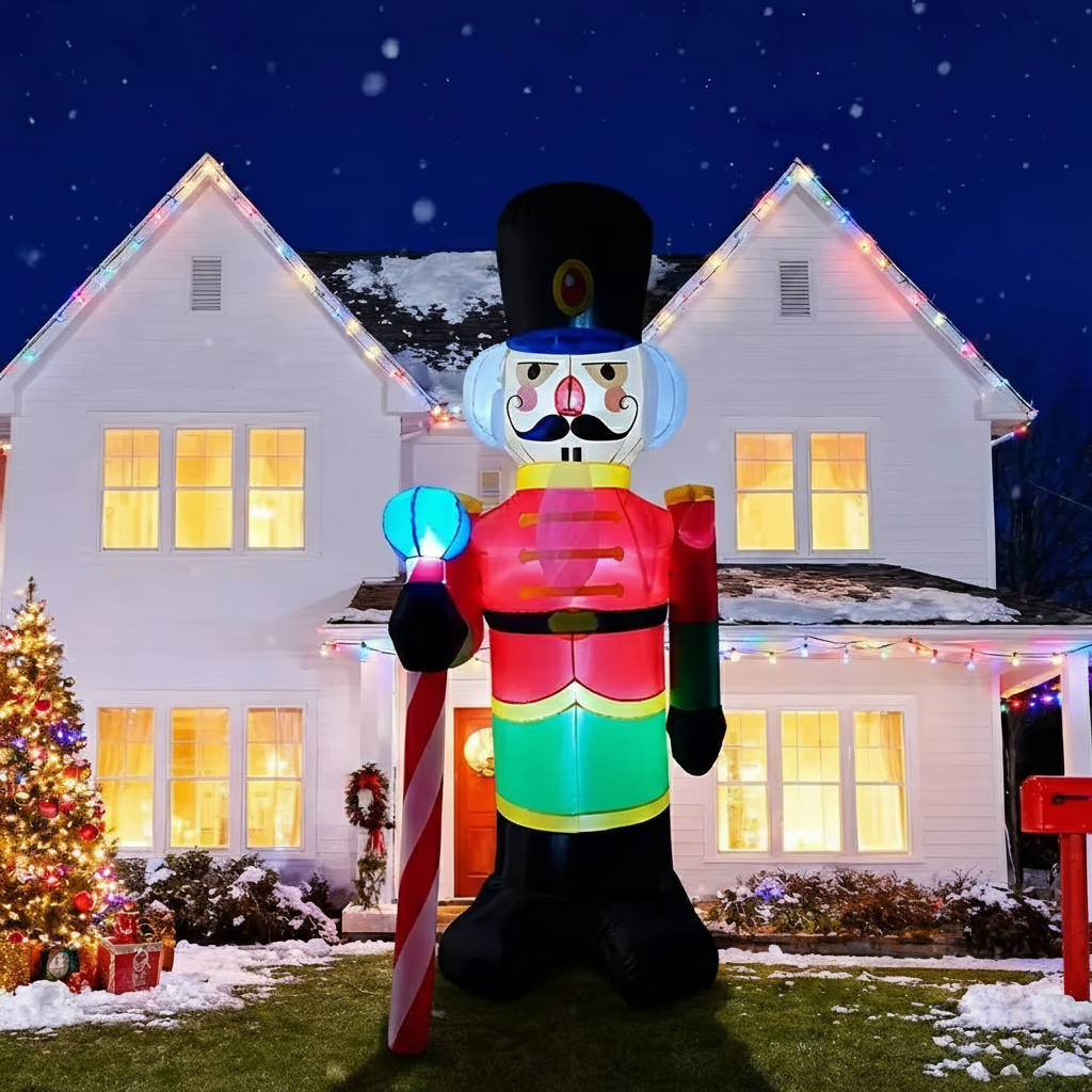 Decorazioni Natalizie di Babbo Natale per Esterni