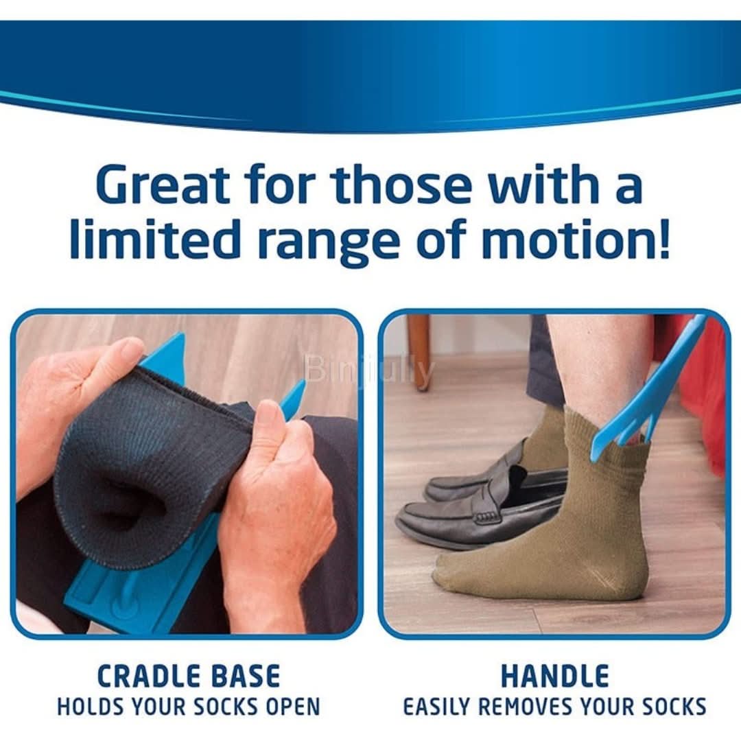 Easysock: rutina simplificada para los ancianos y aquellos con problemas de espalda/rodilla-Health Care-VyFlair