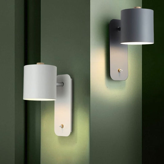 Modern LED Wall Lights with Switch for Interior Decoration