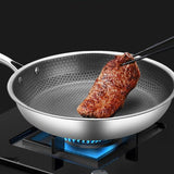 Sartén Antiadherente SteelChef Acero Inoxidable Premium