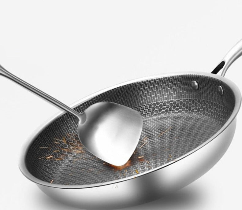 Sartén Antiadherente SteelChef Acero Inoxidable Premium