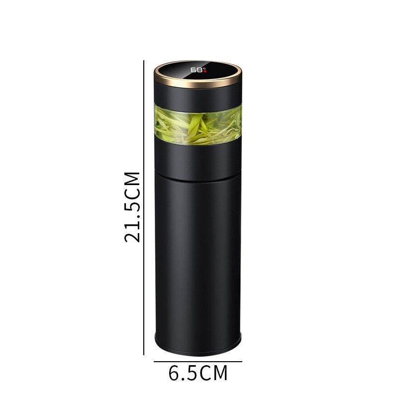 Botella Térmica para Té con Indicador LED 450ml
