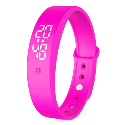 BraceletV9 – Reloj inteligente resistente al agua con alarma de vibración
