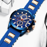 Reloj de Hombre Nibosi Blue Night Elegante