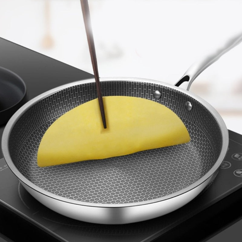 Sartén Antiadherente SteelChef Acero Inoxidable Premium