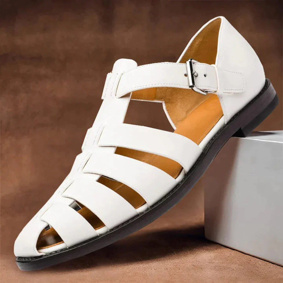 Hubert - Sandalias de piel de verano para hombre
