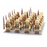 Juego de Bloques Soldados Militares WWII