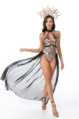 Disfraz Reina de las Serpientes Elegante Halloween