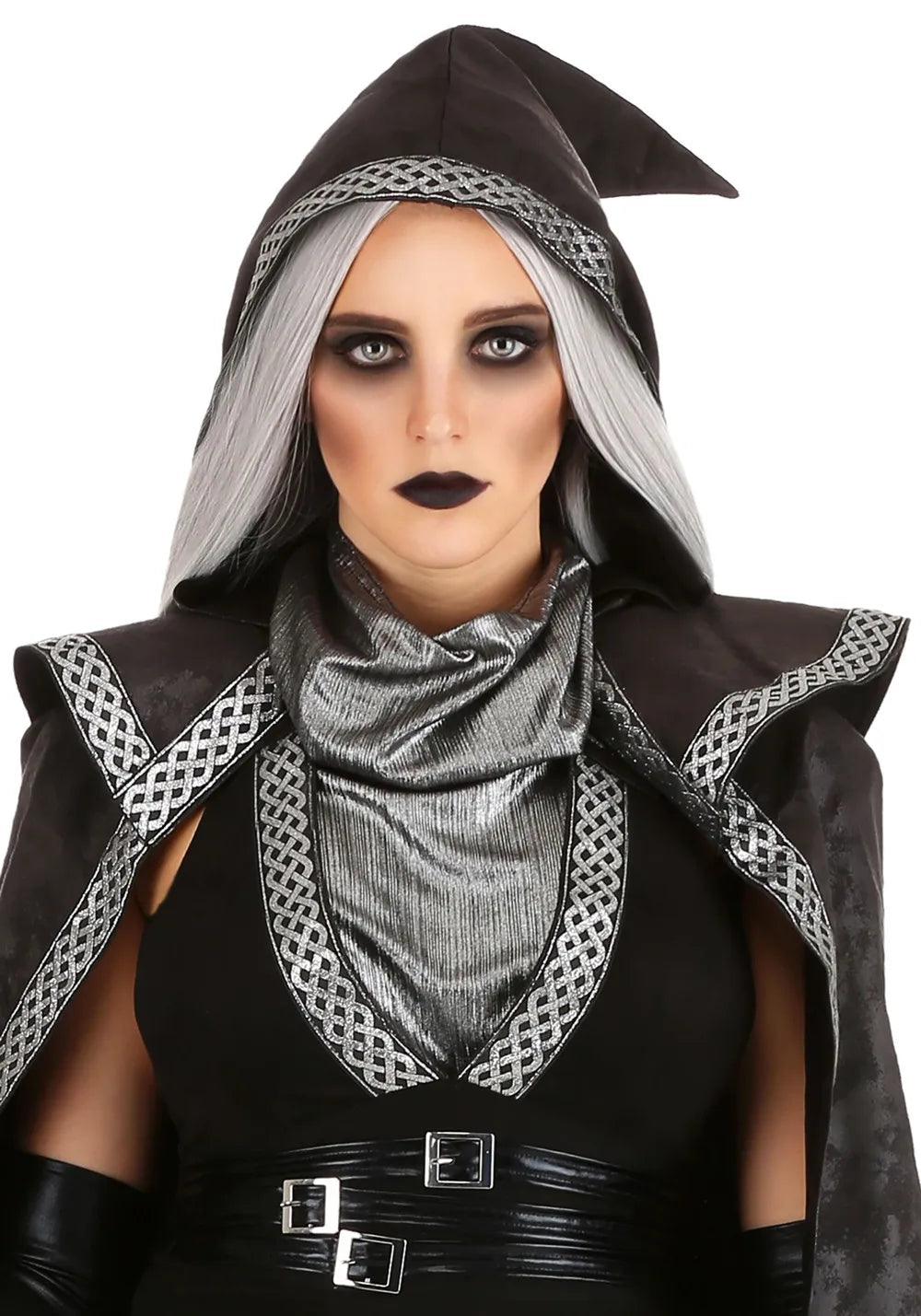 Lorenza Kostume mangas - Bruja gótica - Maxi vestido accesorio