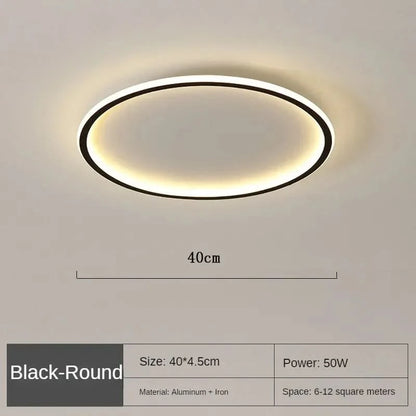 AuroraGlobe - Scandinavian Round Ceiling Lamp