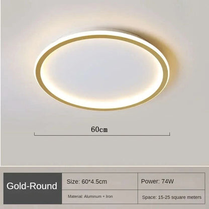AuroraGlobe - Scandinavian Round Ceiling Lamp