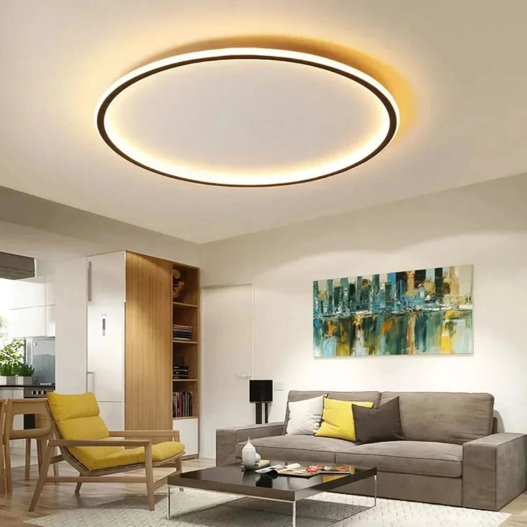 AuroraGlobe - Scandinavian Round Ceiling Lamp