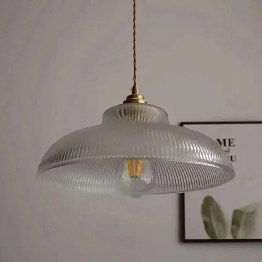 GlacialGlow - Glass Hanglamp