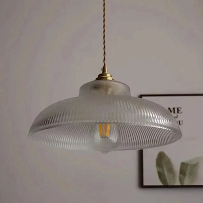 GlacialGlow - Glass Hanglamp