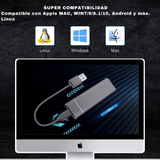Disco Duro Externo Portátil de 8TB con Alta Velocidad de Transferencia