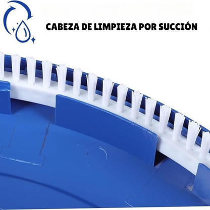 AquaVac – Limpiador de piscina sin químicos con potente succión de manguera