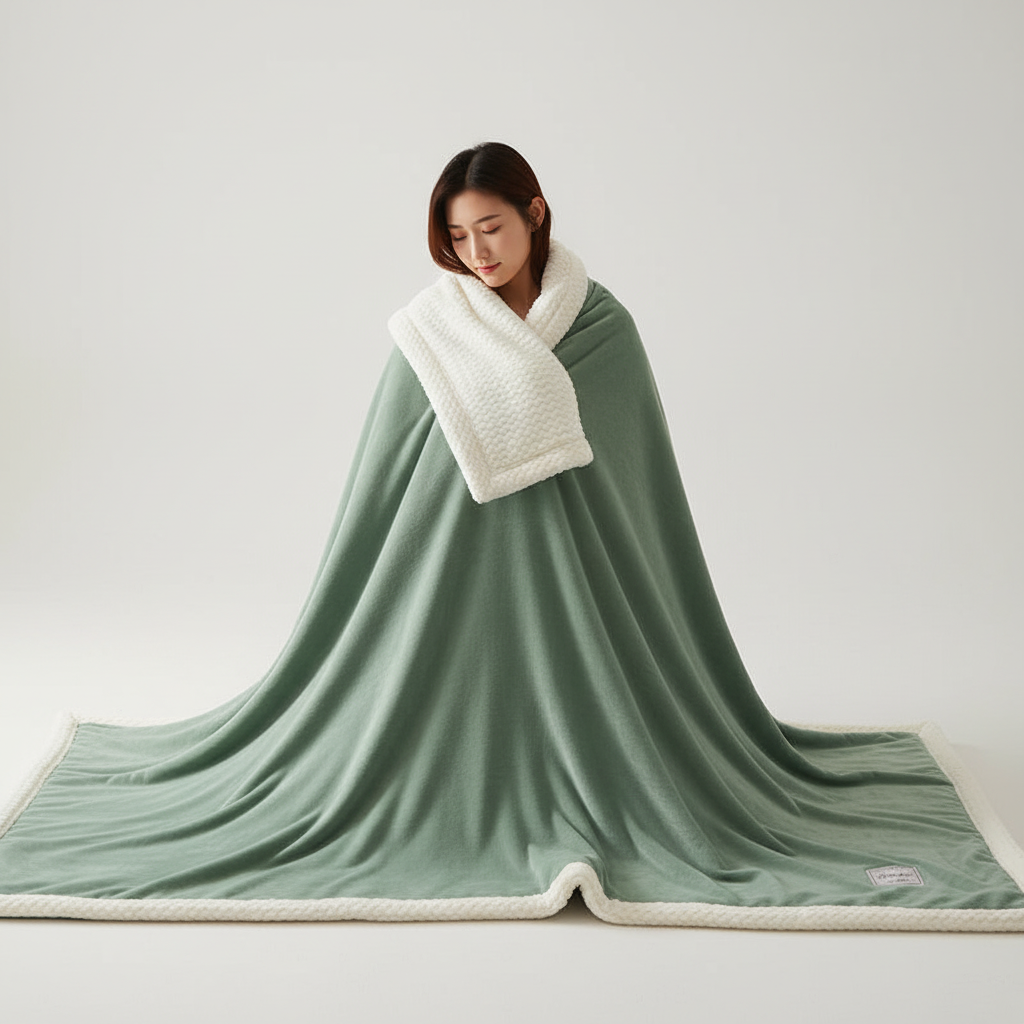 Manta de Forro Polar Lujo CozyBlanket - Suave Cálida Premium