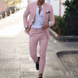 Mikael - Conjunto de Blazer y Pantalón Versátil para un Estilo Moderno