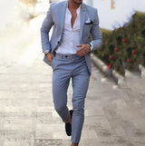 Mikael - Conjunto de Blazer y Pantalón Versátil para un Estilo Moderno