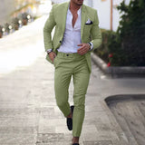 Mikael - Conjunto de Blazer y Pantalón Versátil para un Estilo Moderno