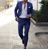 Mikael - Conjunto de Blazer y Pantalón Versátil para un Estilo Moderno