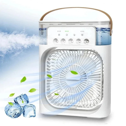 Mini Ventilador de Niebla de Hielo - Refrescante y Potente