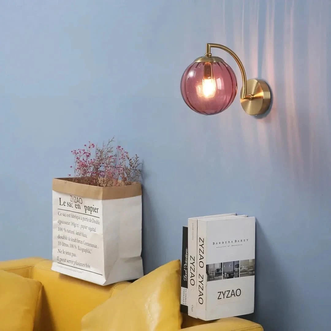 LumiCrystal - Modern Glass Wall Light