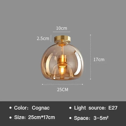 Pureglo - Lámpara de techo minimalista moderna-Ceiling lamps-VyFlair