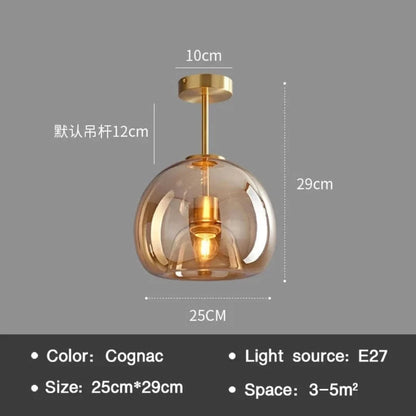Pureglo - Lámpara de techo minimalista moderna-Ceiling lamps-VyFlair