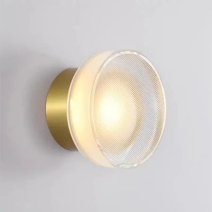 LumiSphere – Lámpara de Pared Circular Moderna