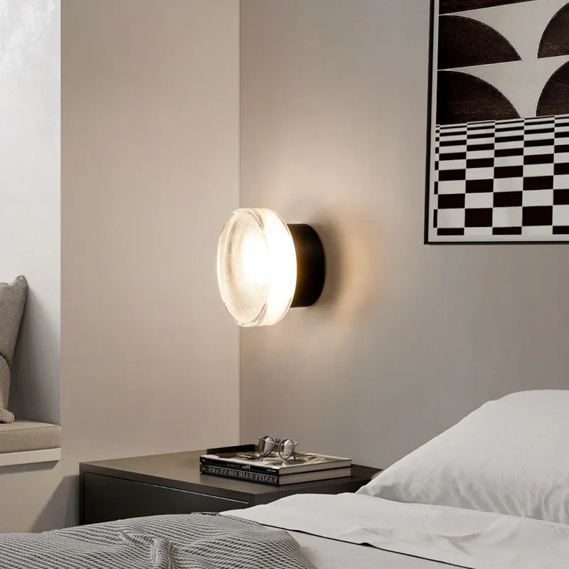 LumiSphere – Lámpara de Pared Circular Moderna