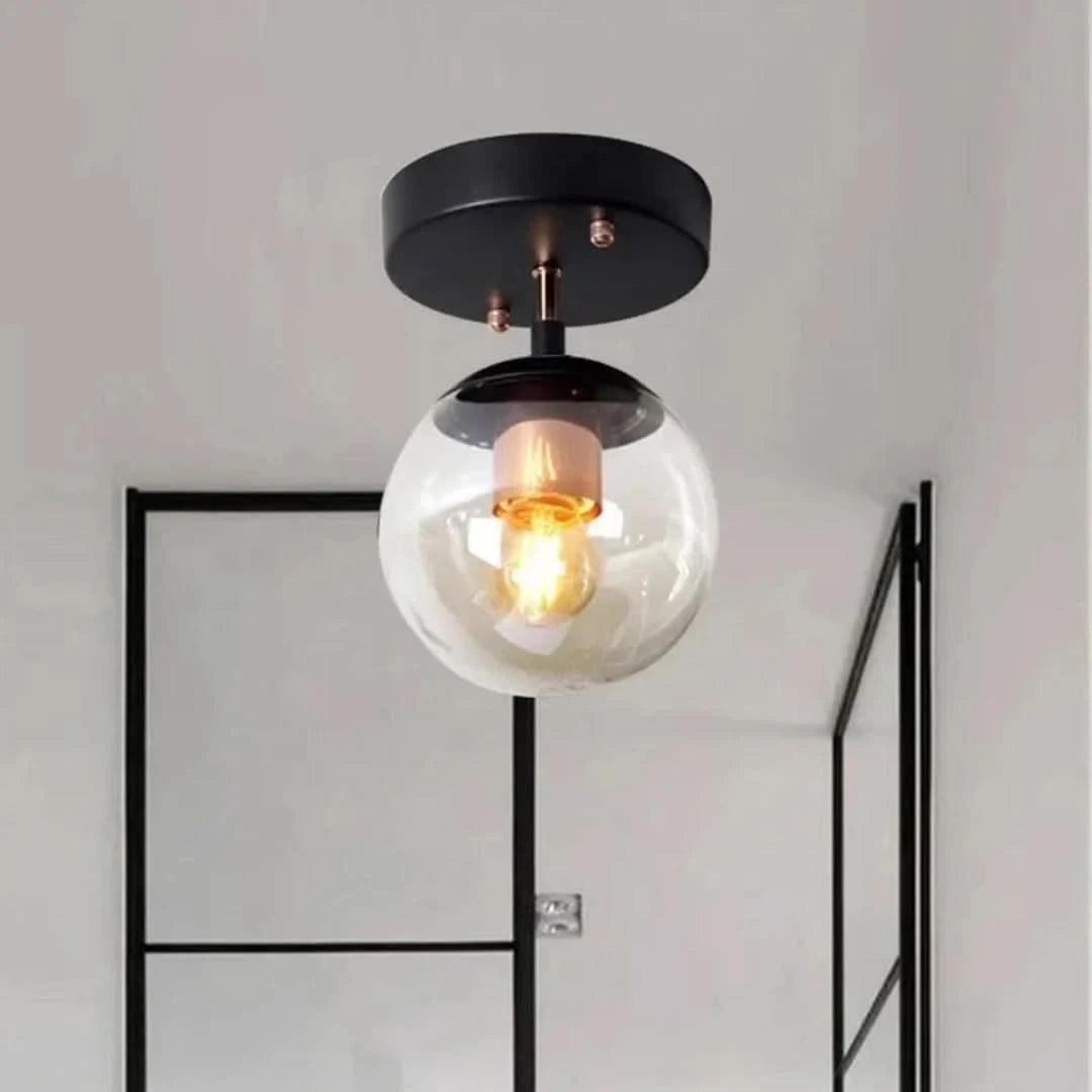 Modernorb - Monte de techo de globo de vidrio-Ceiling lamps-VyFlair